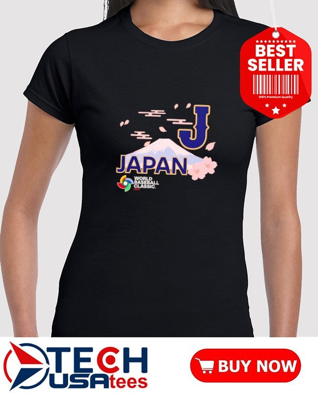 Japan 2026 World Baseball Classic logo shirt