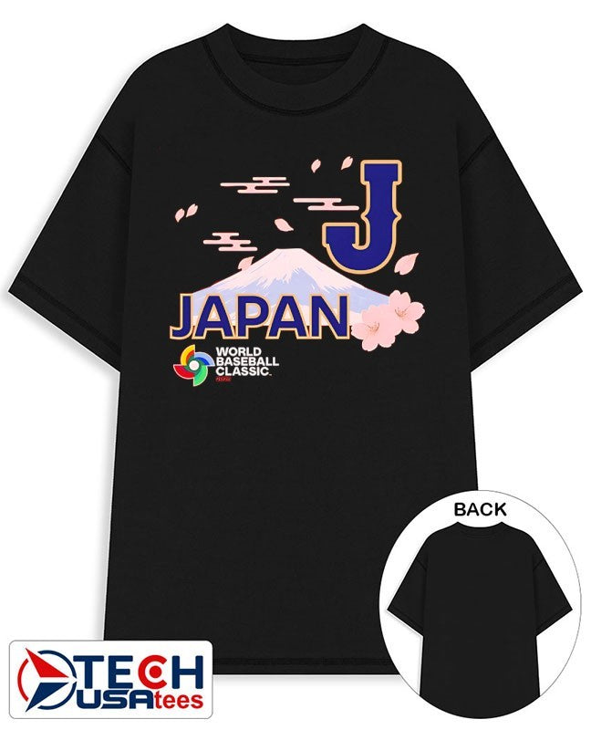 Japan 2026 World Baseball Classic logo shirt