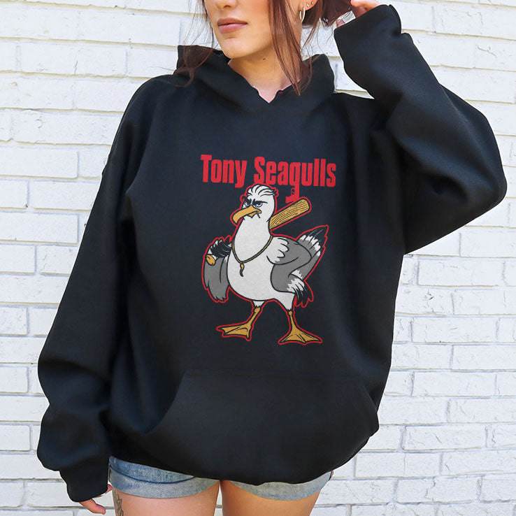 Jared Carrabis Tony Seagulls T Shirt