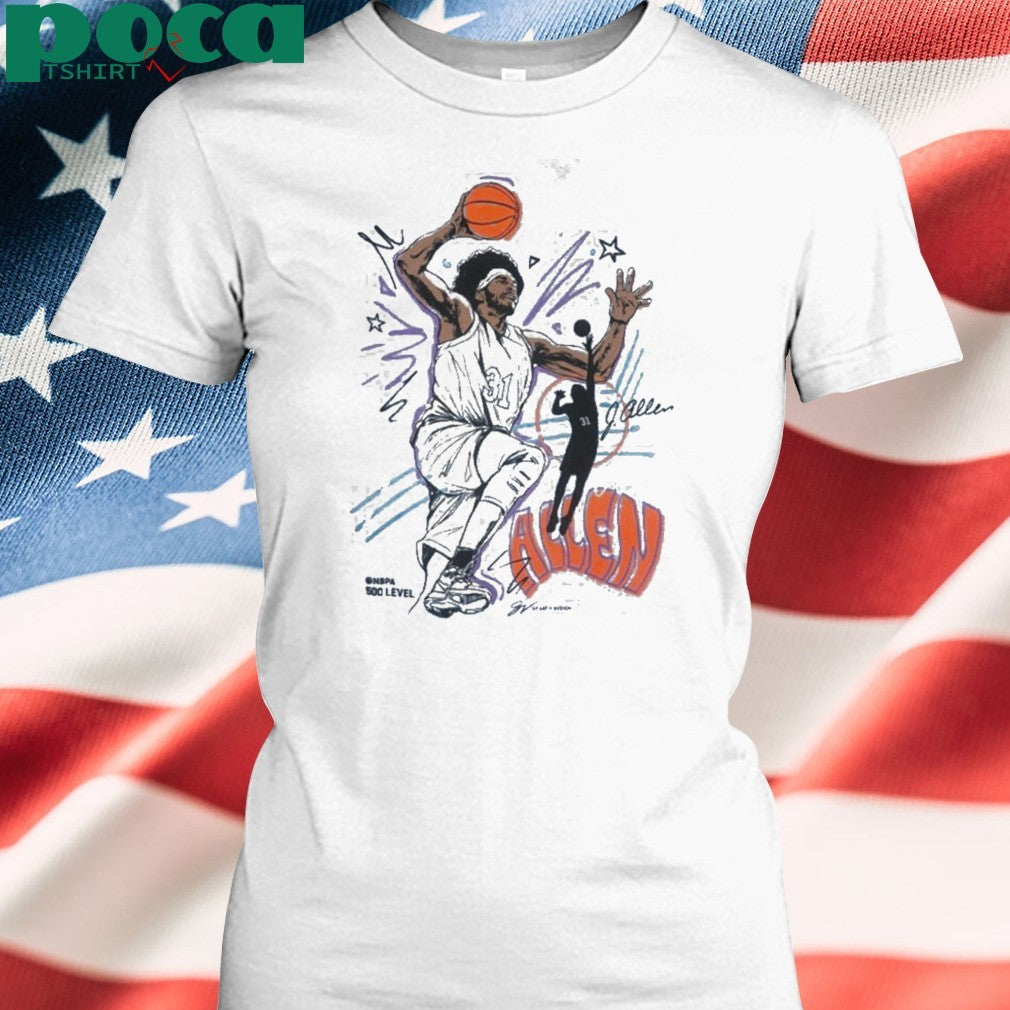 Jarrett Allen Sketch shirt