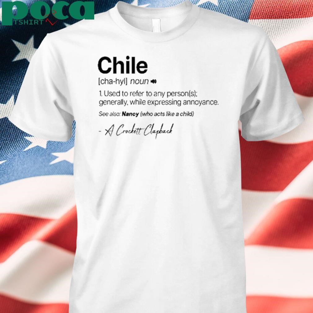 Jasmine Crockett Chile Definition Shirt