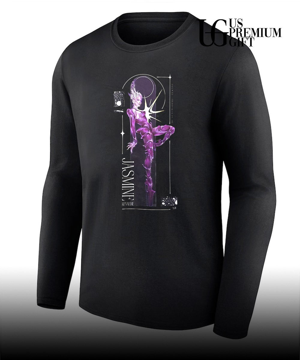 Jasmine Kennedie super all star illustration T-shirt