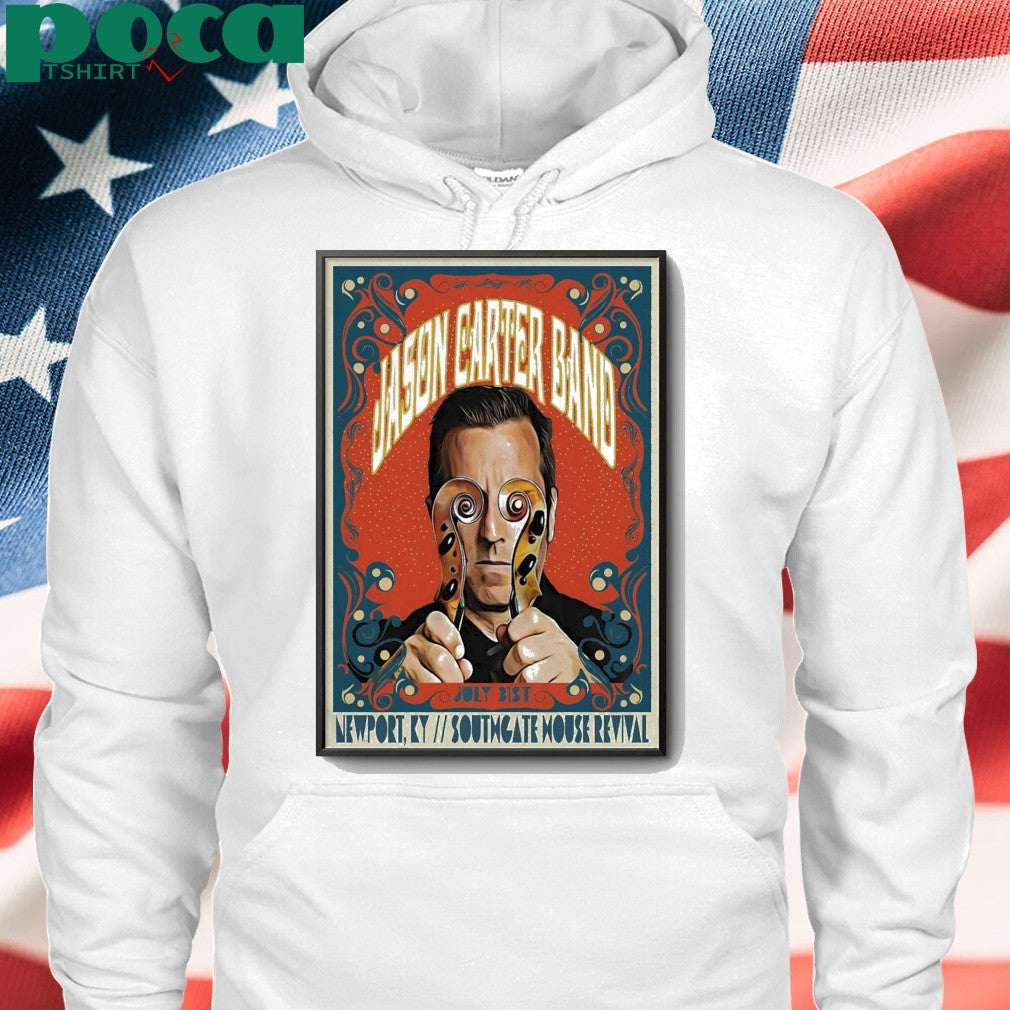Jason Carter In Newport KY Jul 31 2025 Poster shirt