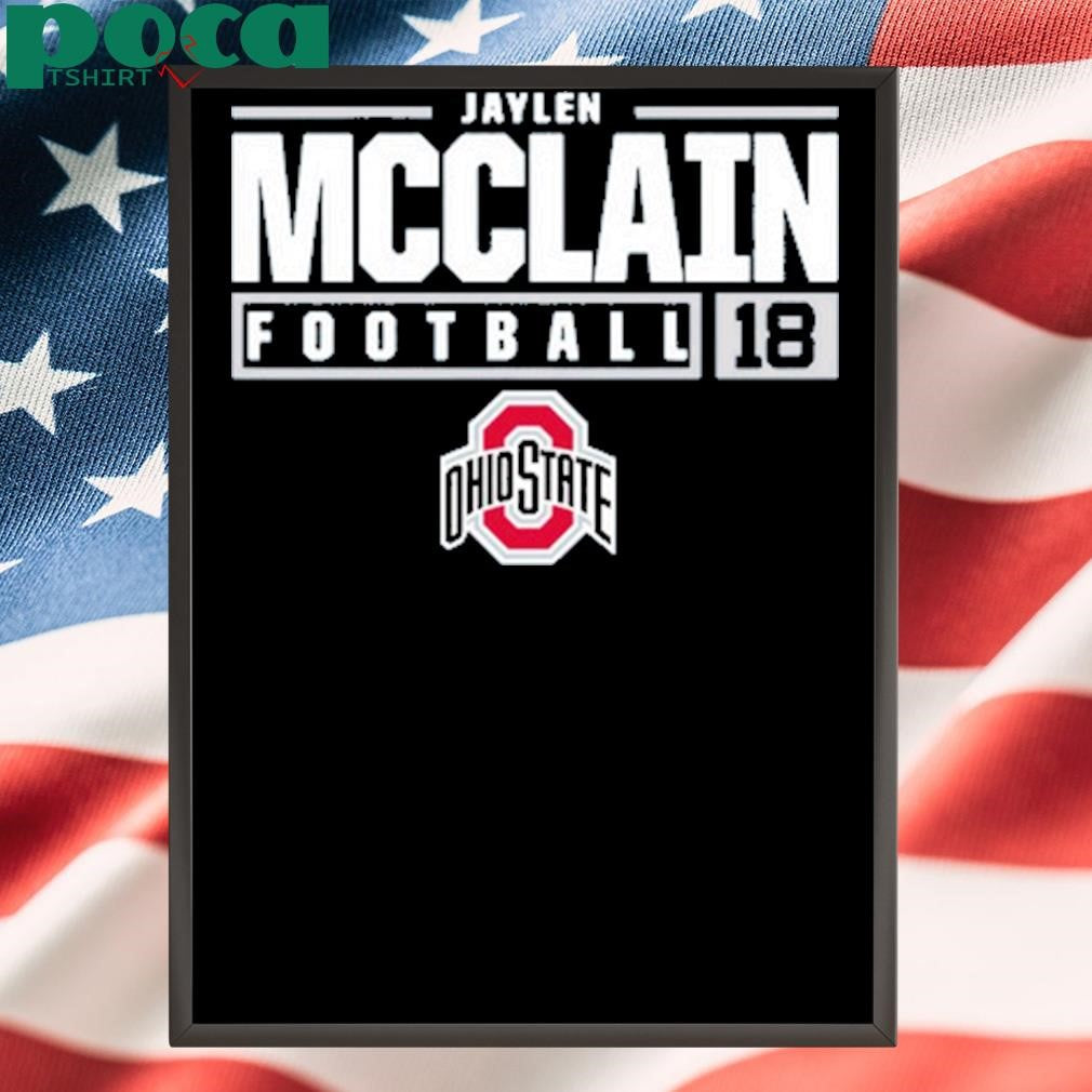 Jaylen McClain 18 Ohio State T-Shirt