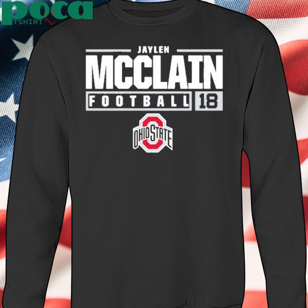 Jaylen McClain 18 Ohio State T-Shirt