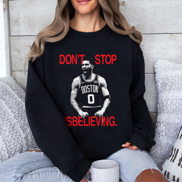 Jayson Tatum Don’t Stop Disbelieving T Shirt