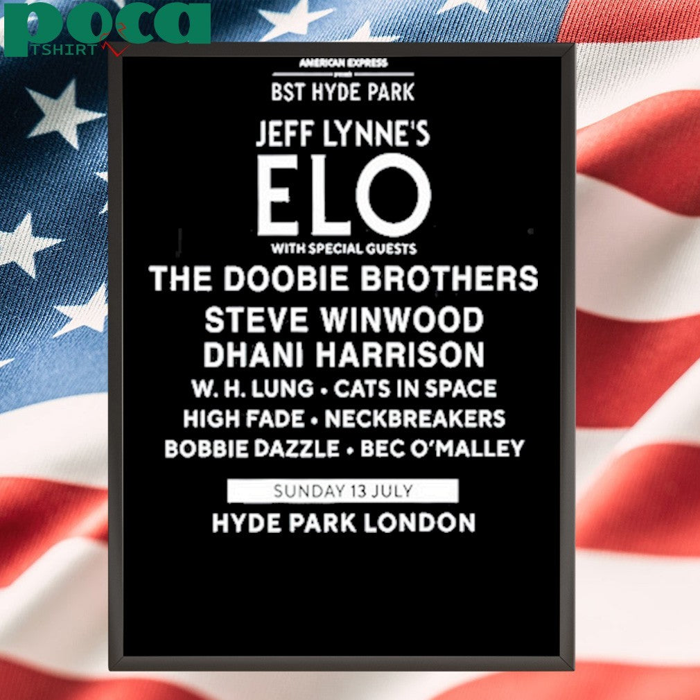 Jeff Lynne’s Elo BST Hyde Park, London, UK July 13, 2025 T-Shirt