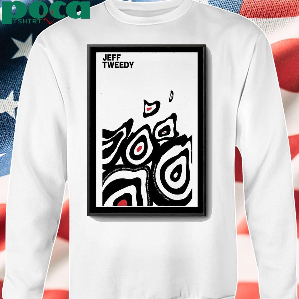 Jeff Tweedy December 29-30 2024 & January 2-3 2025 Poster shirt