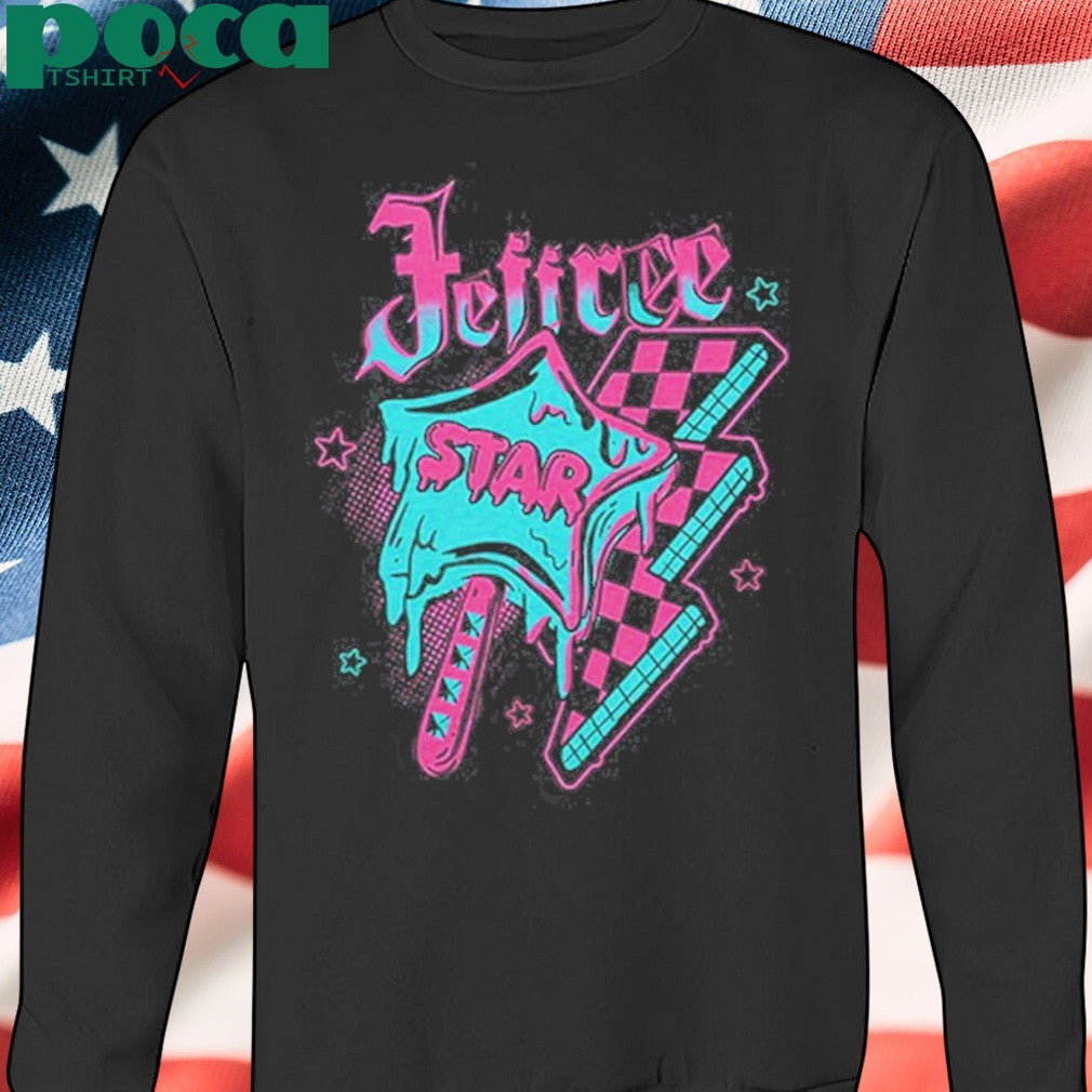 Jeffree Star Popsicle & Thunderbolt shirt