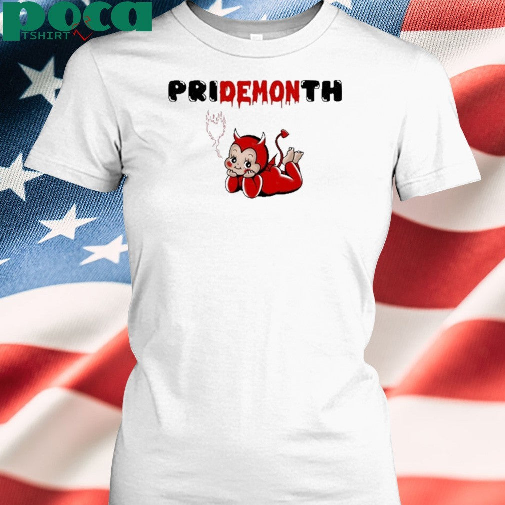 Jen Bryant Pridemonth Kewpie Black Text Shirt
