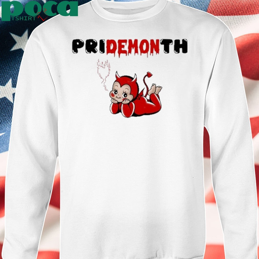 Jen Bryant Pridemonth Kewpie Black Text Shirt