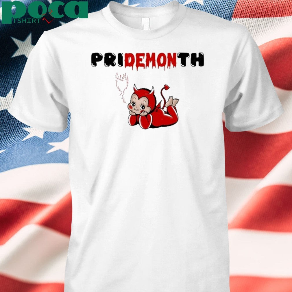 Jen Bryant Pridemonth Kewpie Black Text Shirt