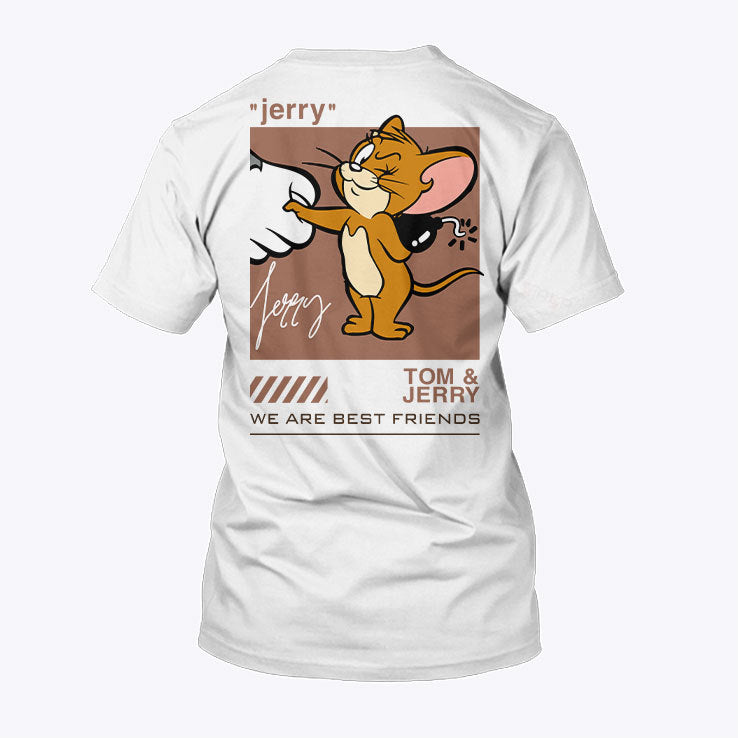 Jerry We Are Best Friends Tom And Jerry Matching Tee