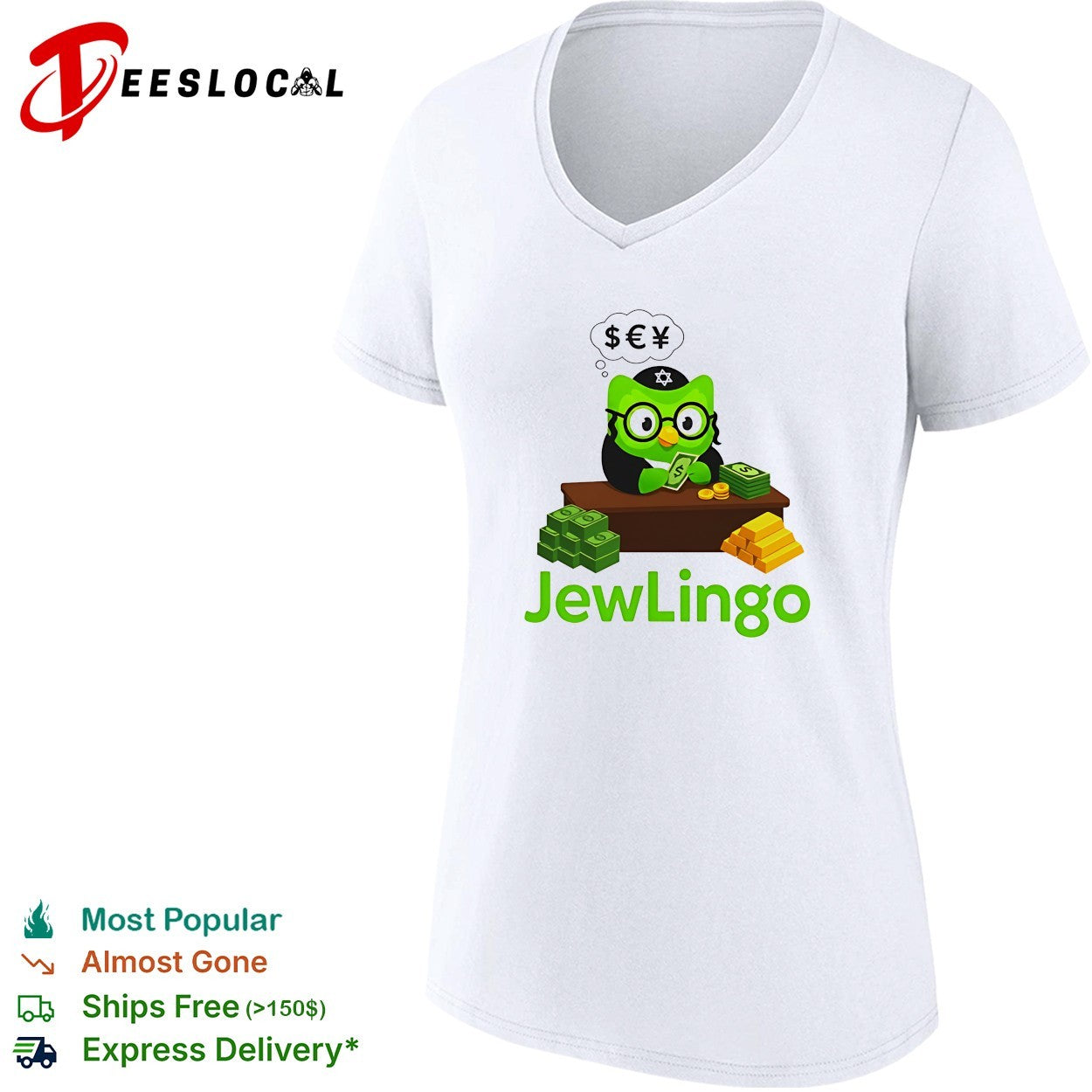 JewLingo Duolingo Movie meme shirt