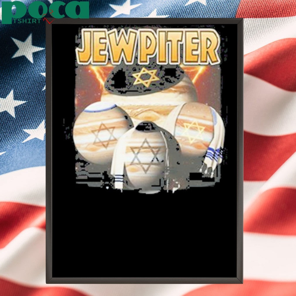 Jewpiter Jewish Themed Jupiter T-Shirt