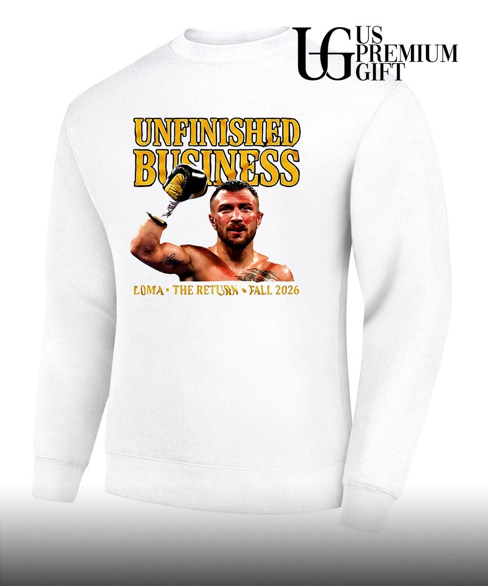 Vasyl Lomachenko Boxing Unfinished Business Loma the Return fall 2026 shirt