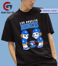 Jigsaw Los Angeles Dodgers peeing Toronto Blue Jays baseball shirt