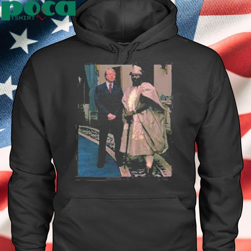 Jimmy Carter With President Of Nigeria Pic Shirt