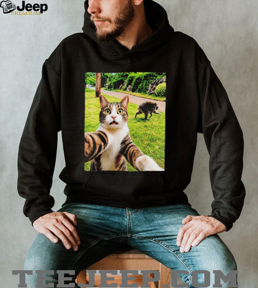 Jimothy Raccoon and Cat Selfie Viral 2026 Seattle shirt