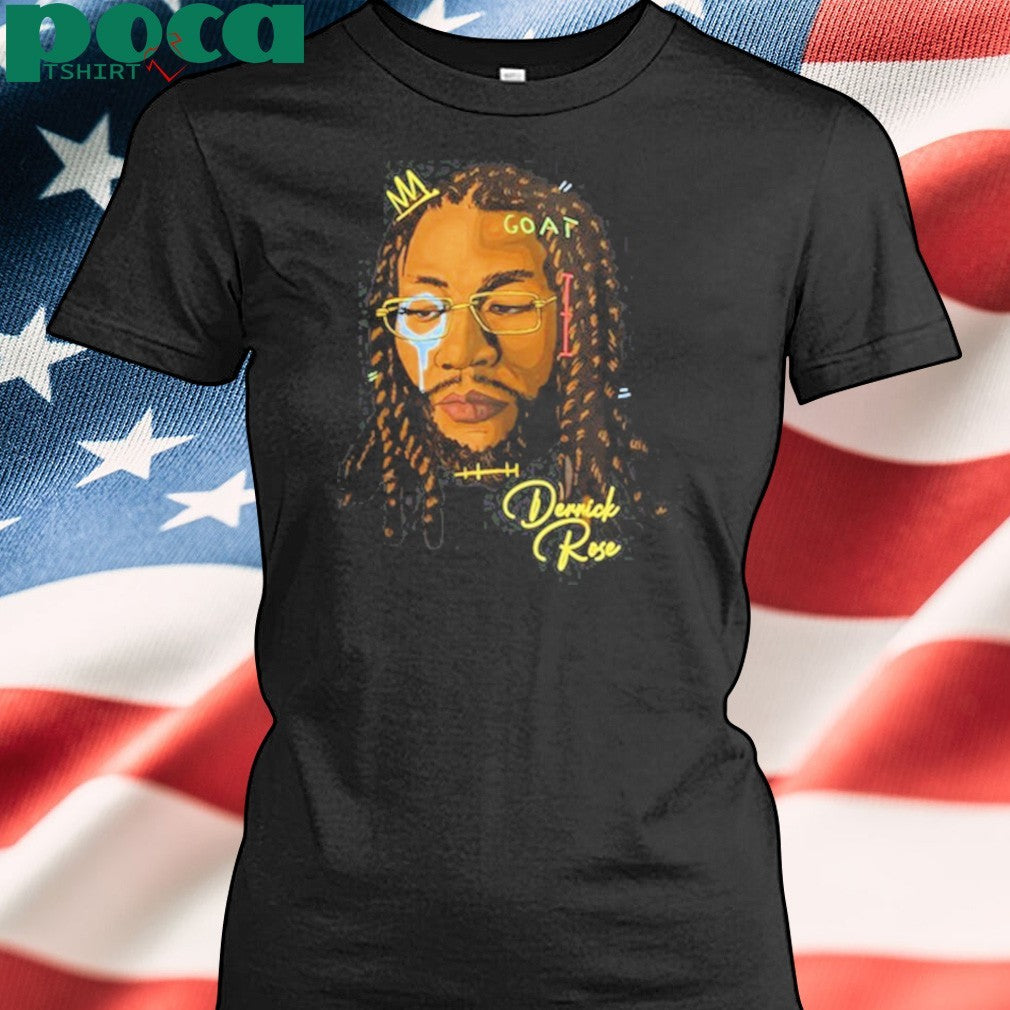 Joakim Noah Wearing Goat Derrick Rose T-Shirt