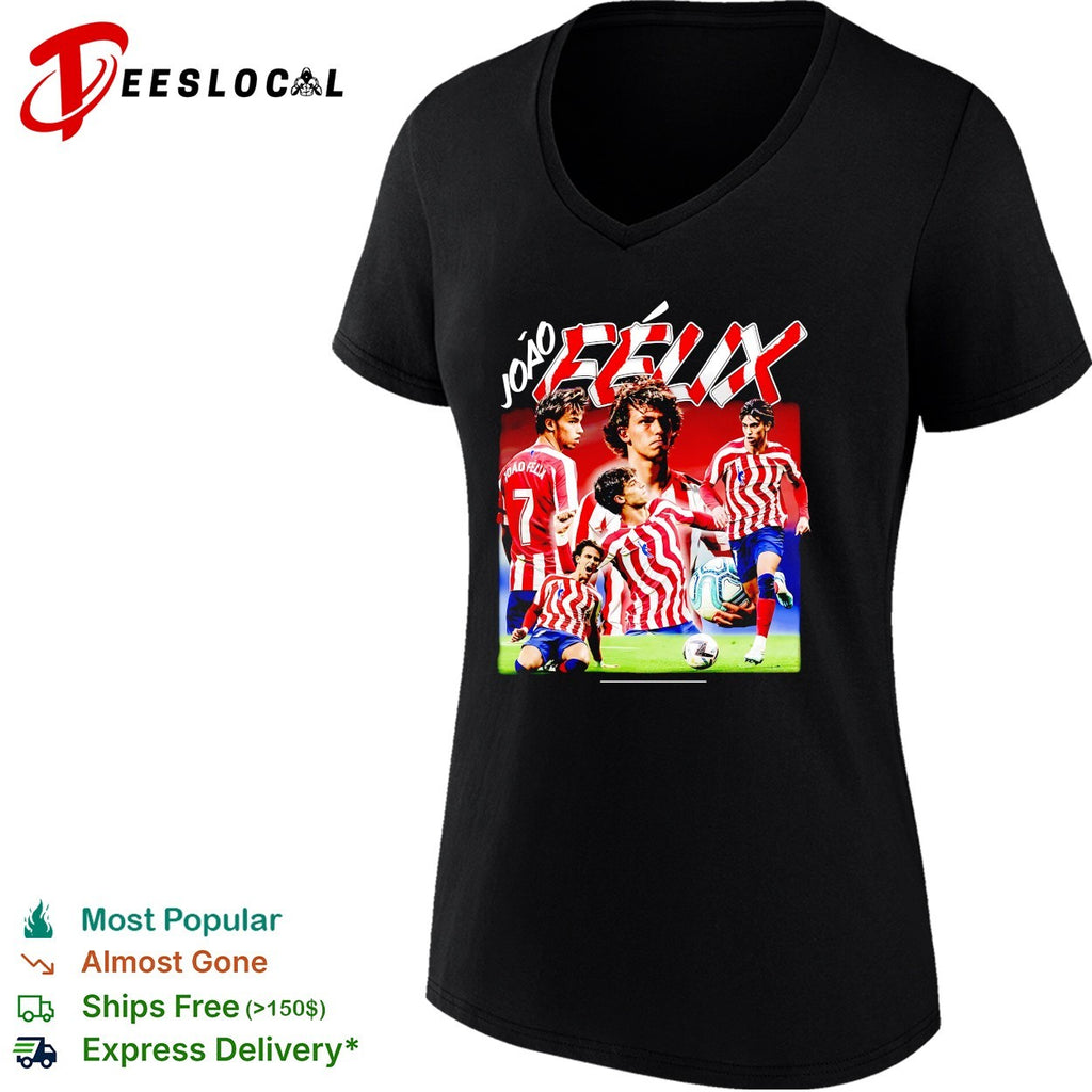 Joao Felix dribbling collage shirt