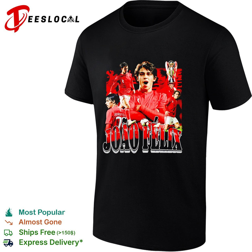 Joao Felix portrait collage shirt