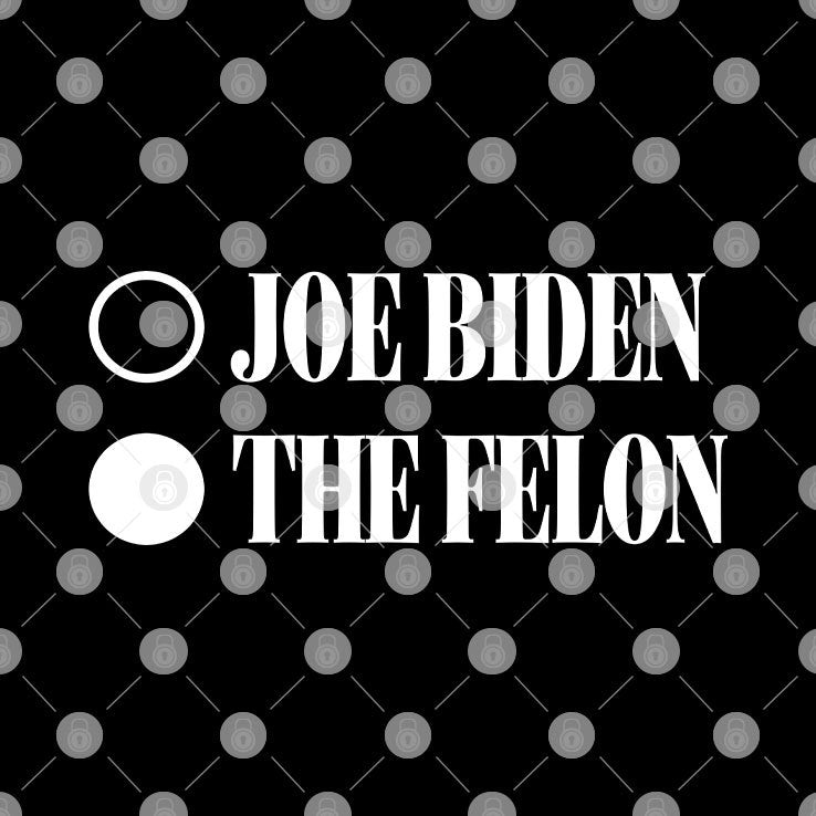 Joe Biden Convicted Felon T Shirt