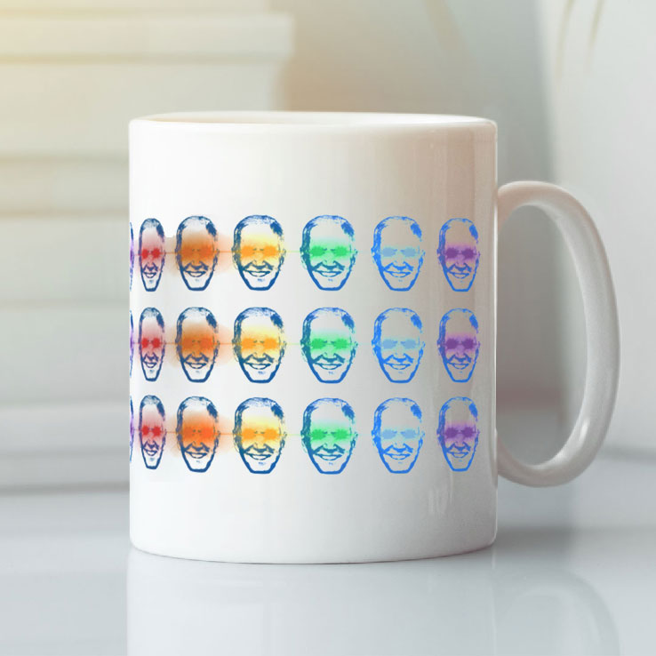 Joe Biden Dark Brandon Pride Dark Mug