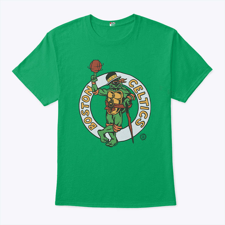 Joe Mazzulla Ninja Turtles Boston Celtics Shirt