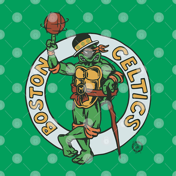 Joe Mazzulla Ninja Turtles Boston Celtics Shirt