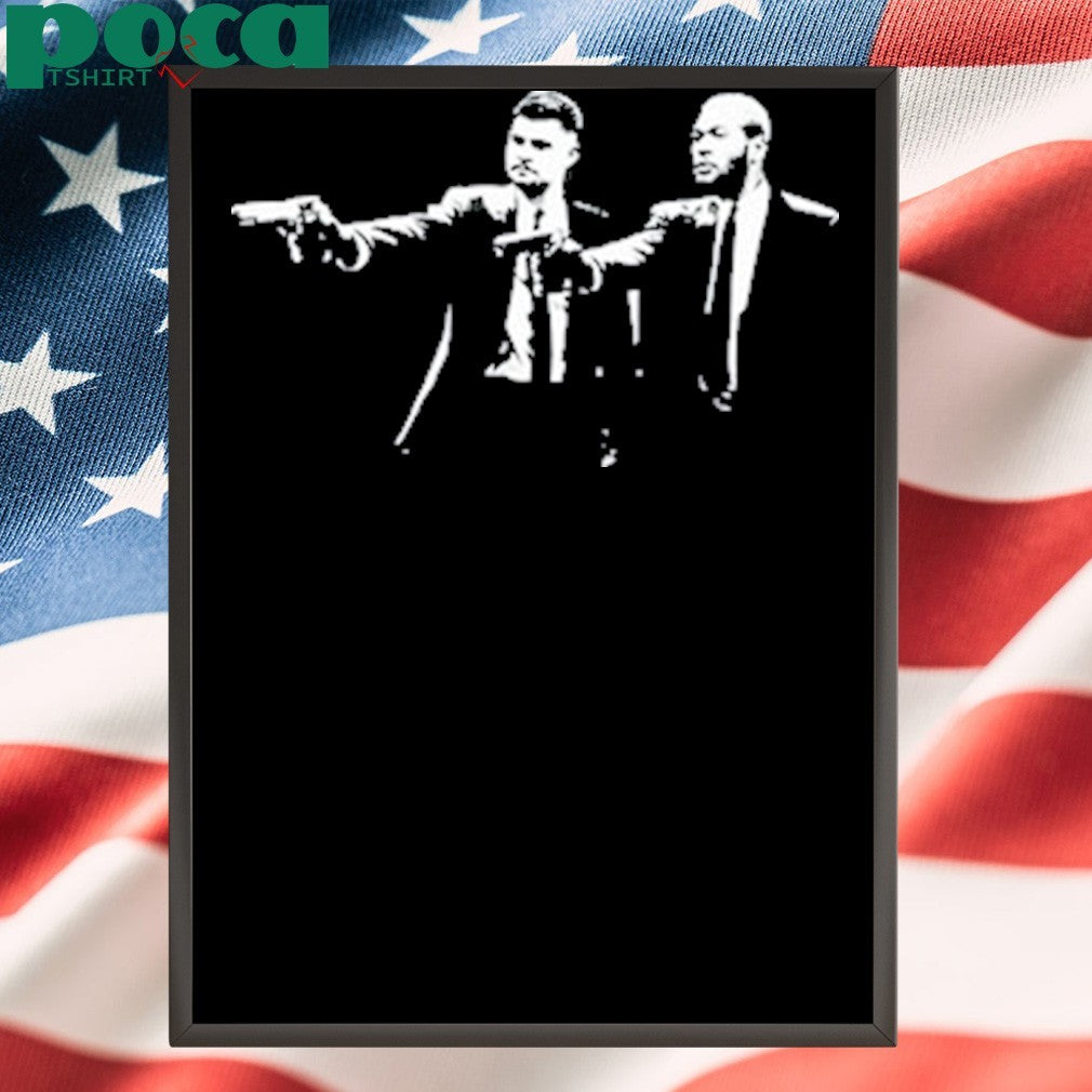 Joelinton & Bruno Guimaraes Pulp Fiction Style Newcastle T-Shirt
