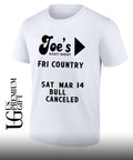 Joe’s east west sign shirt