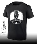 John Sterling Button New York Yankees memorial patch shirt