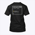 Johnson’s BBQ One Star Review No Vegan Food Here Shirt