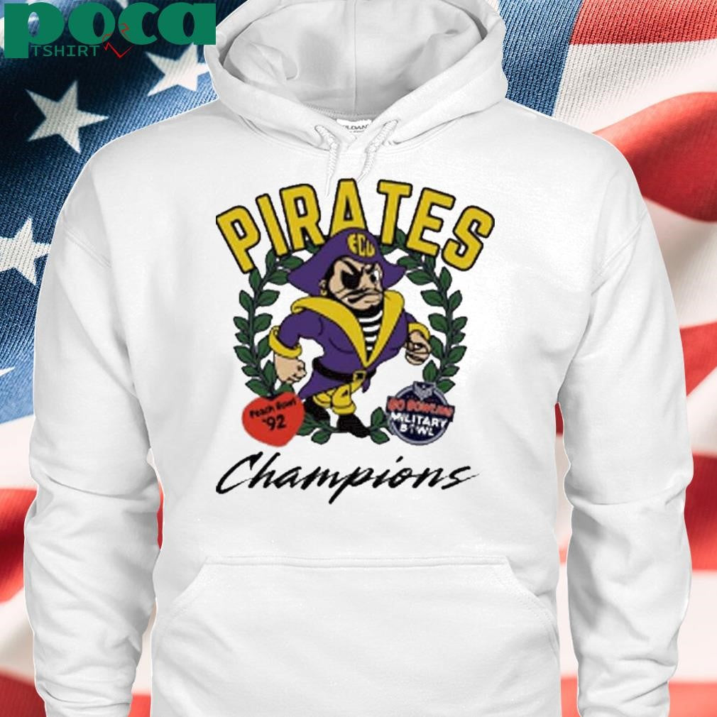 Jon Smith Ecu Football Pirates Champions Peach Bowl ’92 Shirt