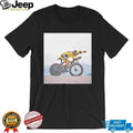 Jonas Vingegaard riding bicycle funny moment shirt