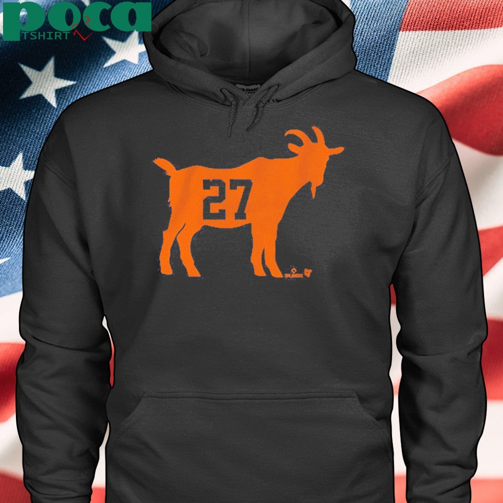 Jose Altuve GOAT 27 shirt