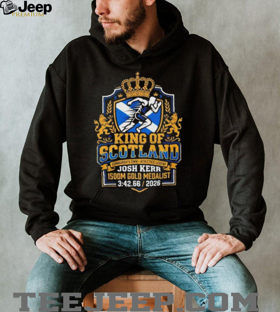Josh Kerr King of Scotland Mile World Record 2026 shirt