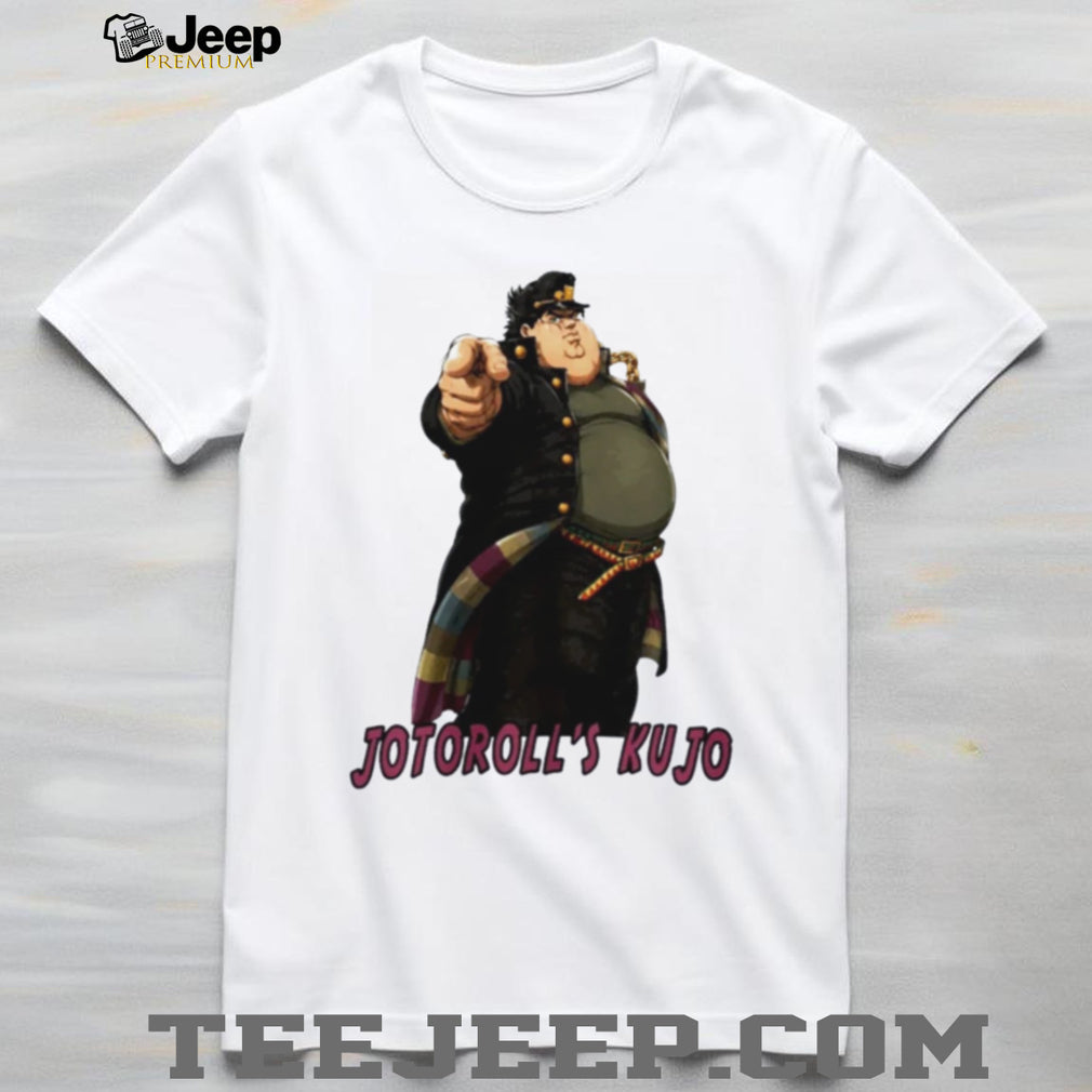 Jotoroll’s Kujo Bootleg Parody Rolls JoJo’s Bizarre Adventure shirt
