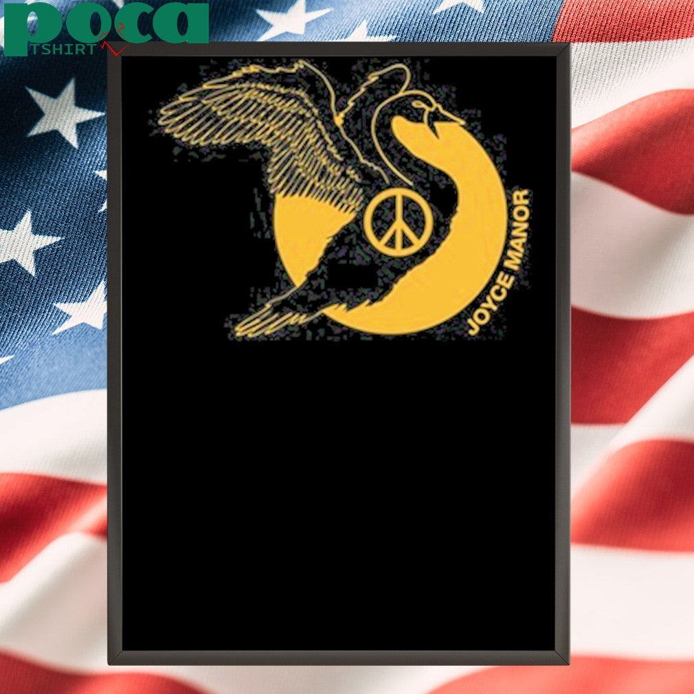 Joyce Manor Green Peace Swan shirt