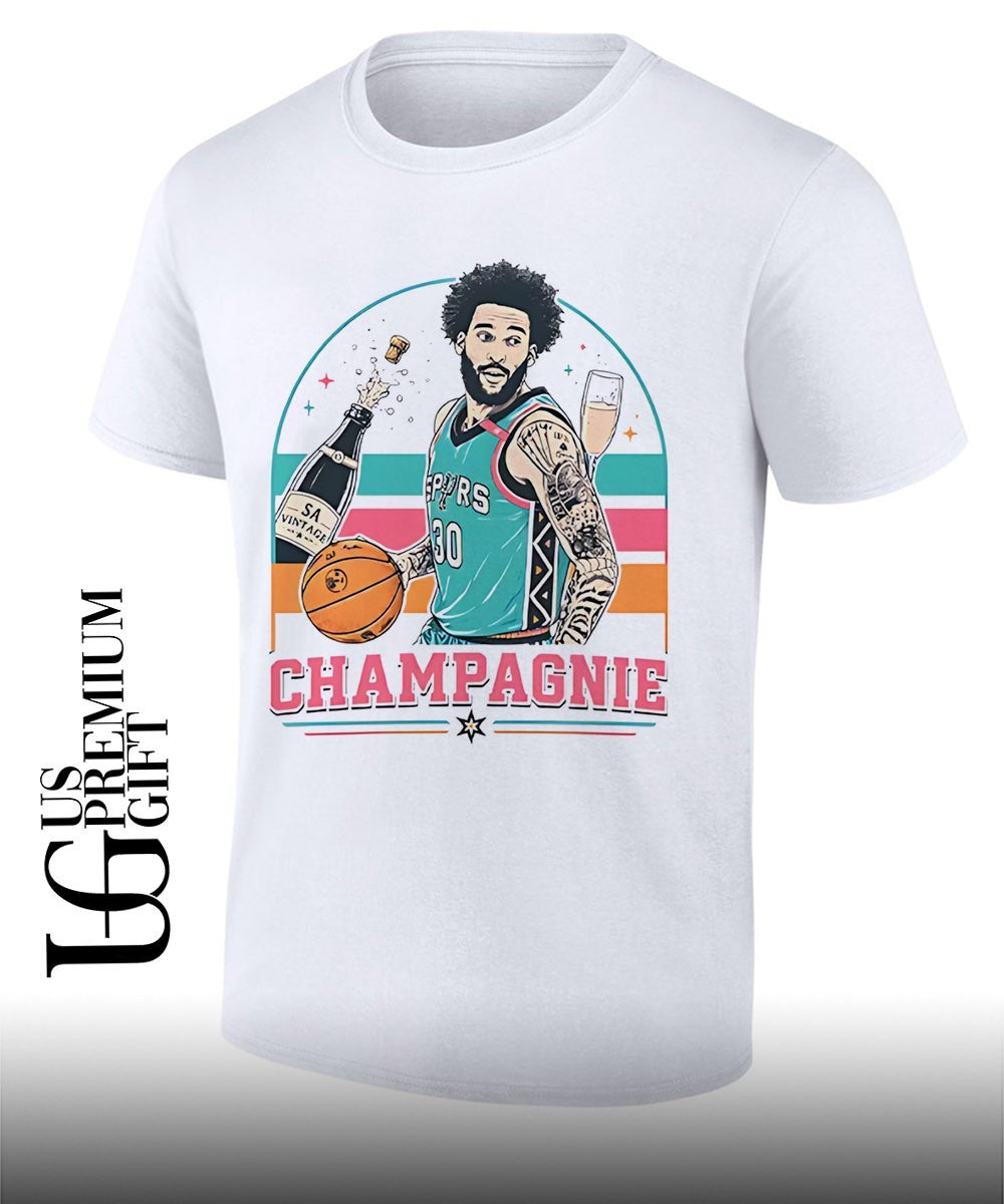 Julian Champagnie Funny Champagne T-shirt