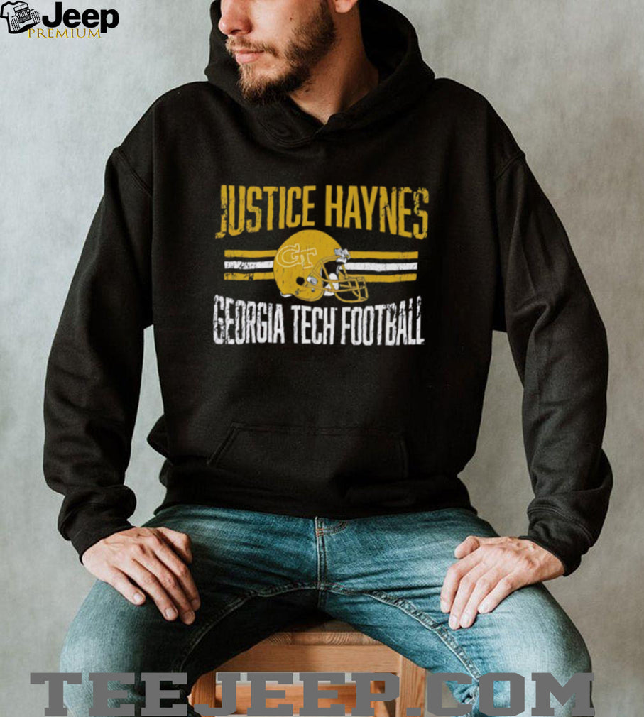 Justice Haynes Georgia Tech NCAA Helmet shirt