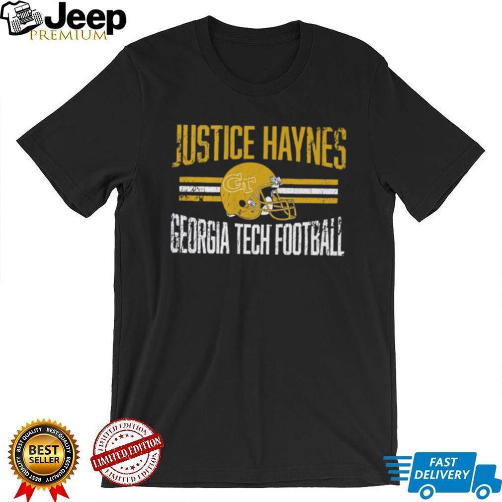 Justice Haynes Georgia Tech NCAA Helmet shirt