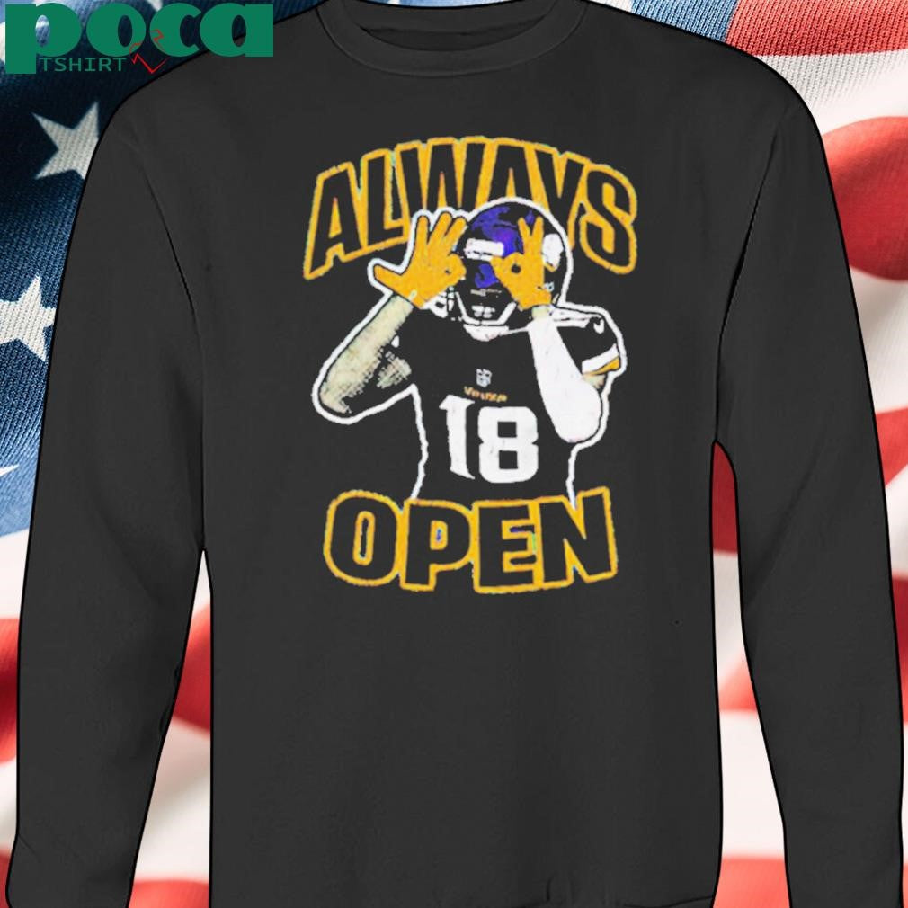 Justin Jefferson Always Open Bootleg Vintage shirt