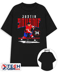 Justin Sourdif #34 Washington Capitals Hockey shirt