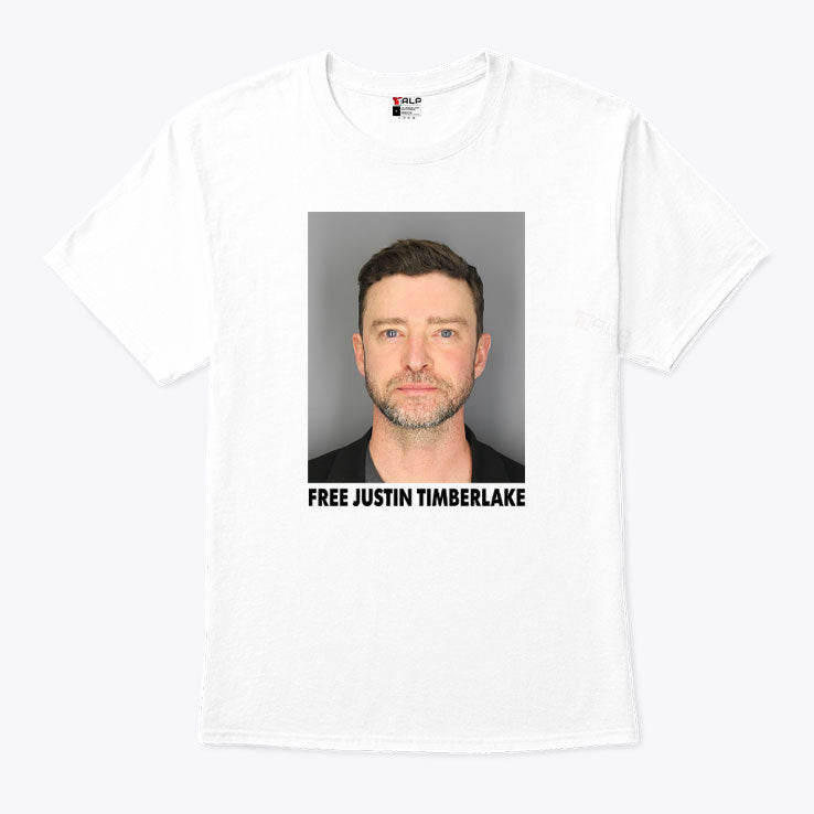 Justin Timberlake Mugshot Free Justin Timberlake Shirt