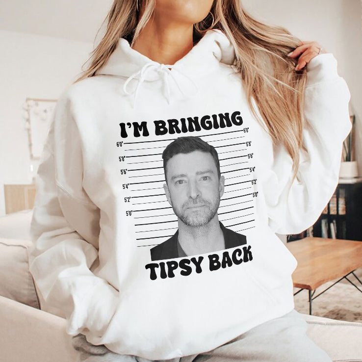 Justin Timberlake Mugshot I’m Bringing Tipsy Back Shirt