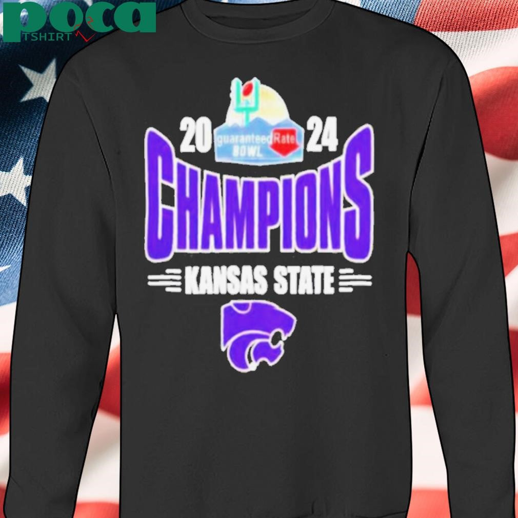 K State Wildcats 2024 Rate Bowl Champions NCAAF Bowl Games 2024 2025 shirt