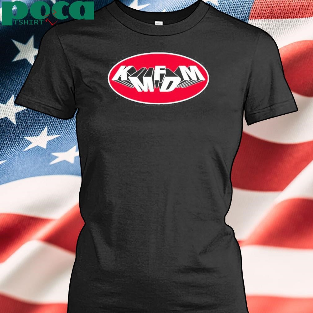 KMFDM Oval Tumbling Logo New T-Shirt