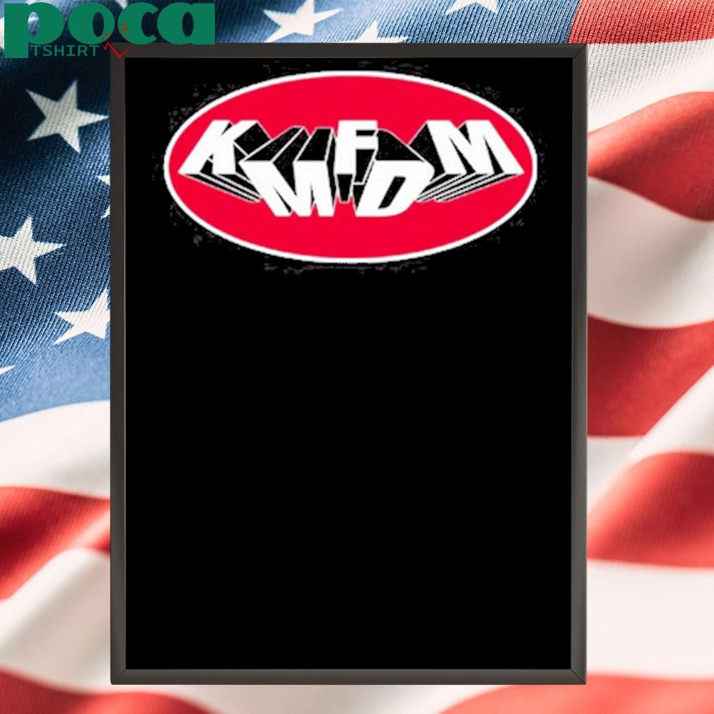 KMFDM Oval Tumbling Logo New T-Shirt